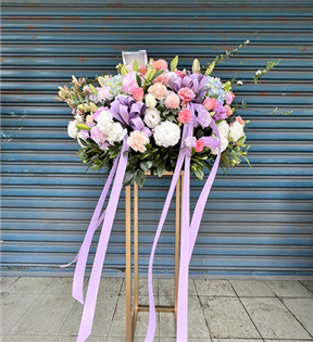 【高架花籃】開幕高架花籃 屏東開幕花禮