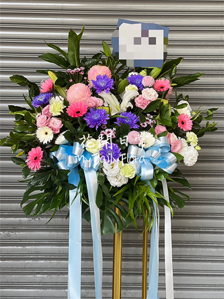 【高架花籃】屏東高架花籃 喪禮花籃